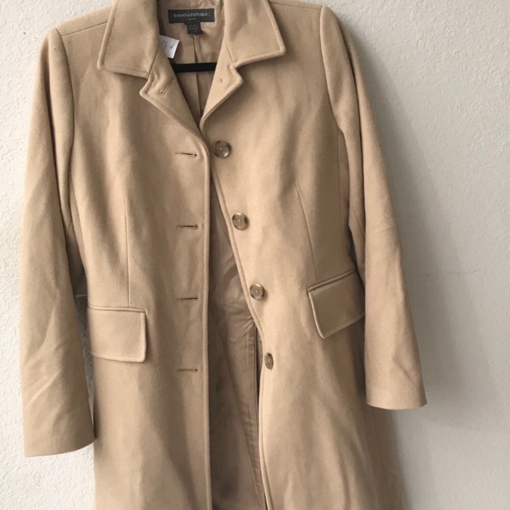 new without tag Banana republic wool coat